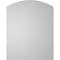 Ekena Millwork Arch Top Surface Mount PVC Gable Vent: Functional, w/ 2"W x 1-1/2"P Brickmould Frame, 30"W x 38"H GVPAR30X3802SF - alternate 5